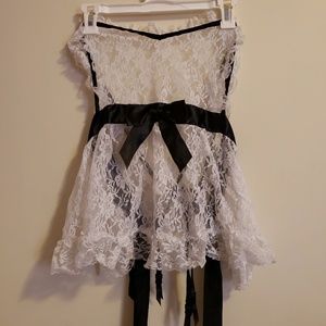 Maid costume lingerie